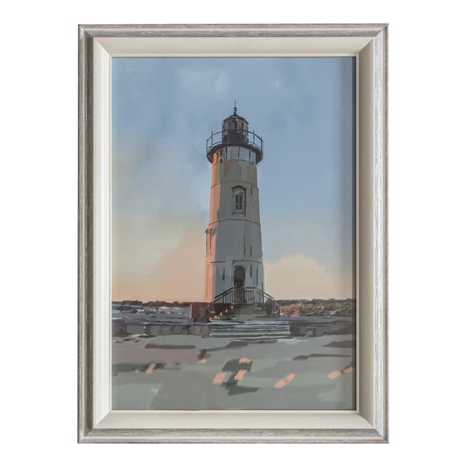 Gallery Living Lighthouse At Dusk Framed Art 43x58cm