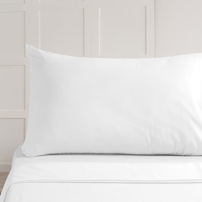 The Lyndon Company Naturelle Midori Pair of Housewife Pillowcases, White