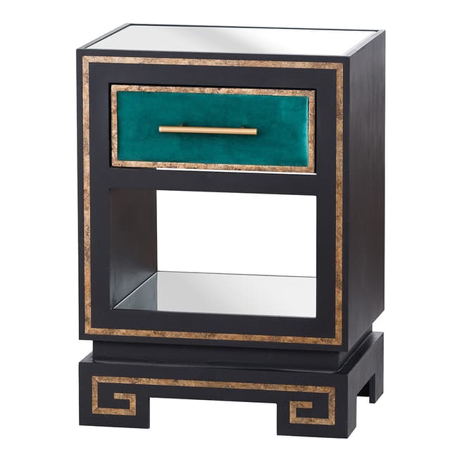 Hill Interiors The Gatsby Collection One Drawer Lamp Table