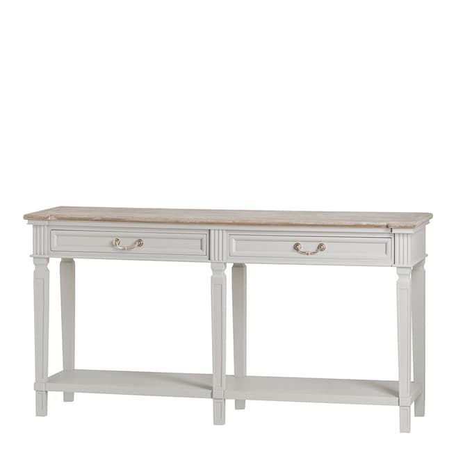 Hill Interiors The Liberty Collection Two Drawer Hall Table With Shelf