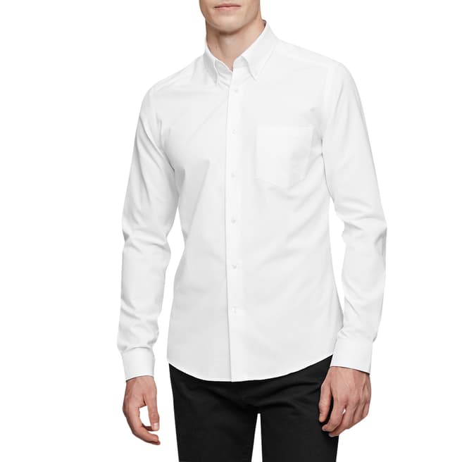 Reiss White Ainslee Oxford Shirt