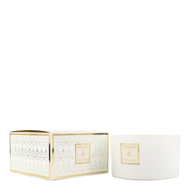 Bahoma Wild Lavender 3 Wick Pearl Candle