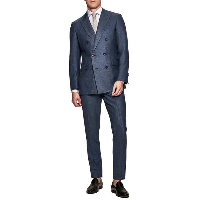 Hackett London Blue Mayfair Twill Suit