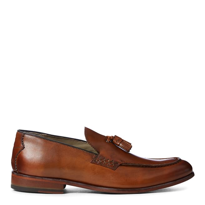 Oliver Sweeney Cognac Leather Metauro Loafers