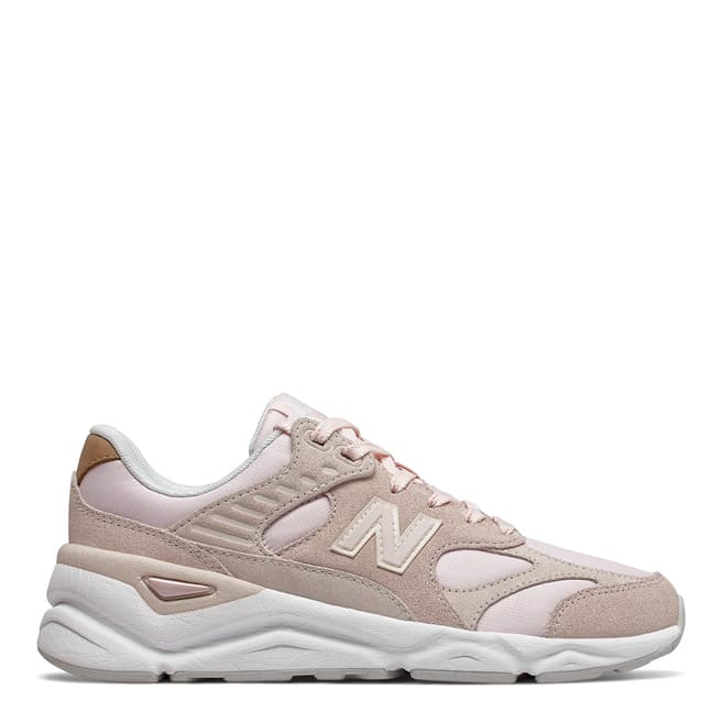 New Balance Pink & Beige X90 Sneakers