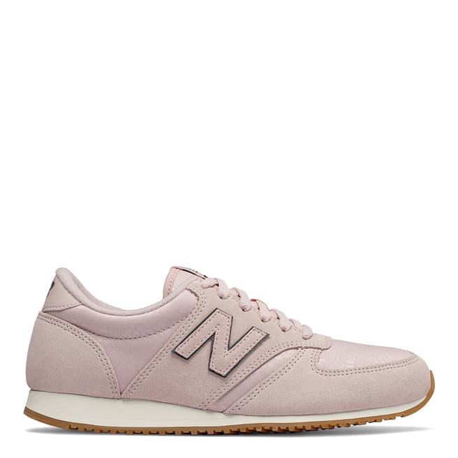 New Balance Beige & Pink Classic 420 Sneakers