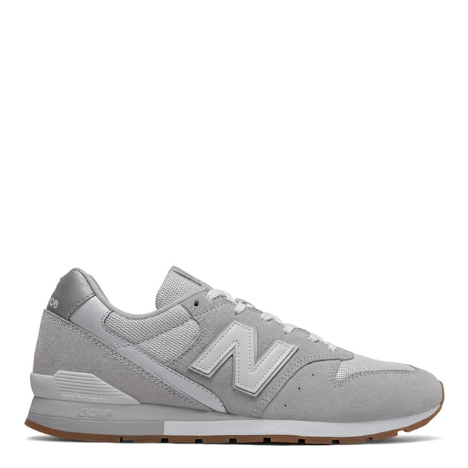 New Balance Grey 996 Lifestyle Sneakers