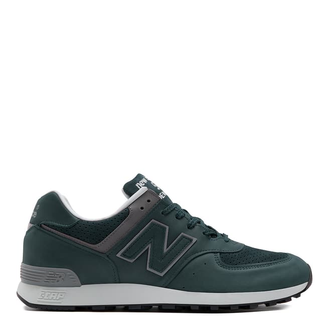 New Balance: Made in UK Green 576 Classic Sneakers