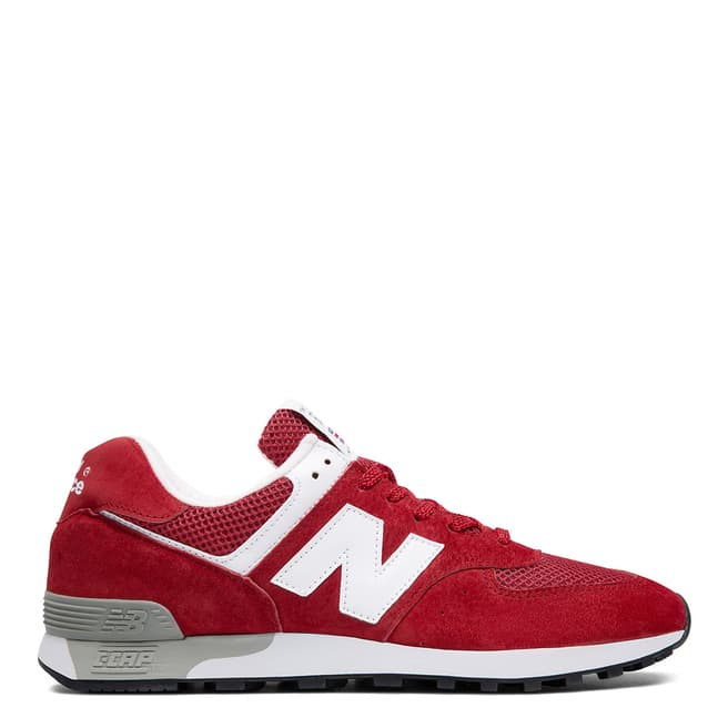 New Balance: Made in UK Red 576 Classic Sneakers
