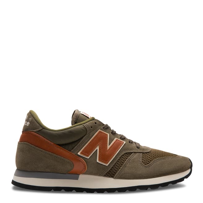 New Balance: Made in UK Khaki M770 Lifestyle Sneakers