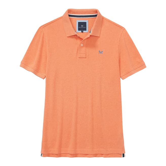 Crew Clothing Orange Classic Polo