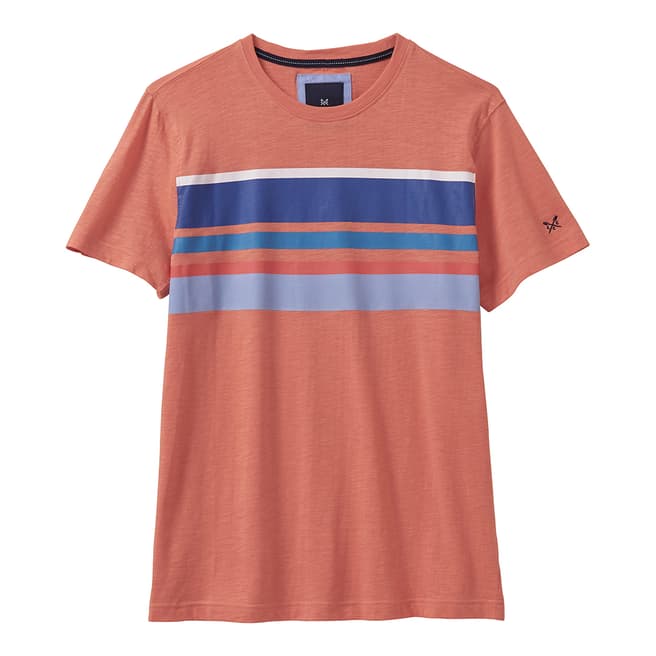 Crew Clothing Austell Striped Cotton T-Shirt