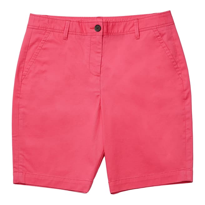 Crew Clothing Pink Cotton Chino Shorts