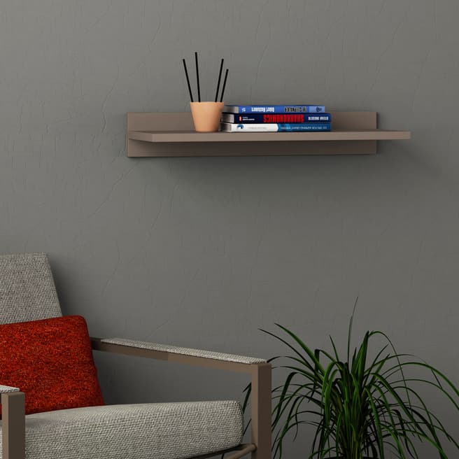 Decortie Simple Shelf - Light Mocha