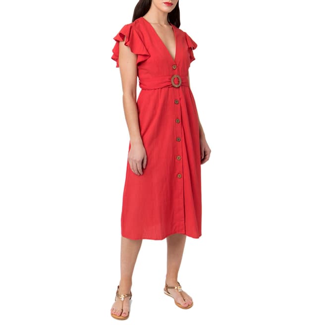 Pia Rossini Red Dune Dress