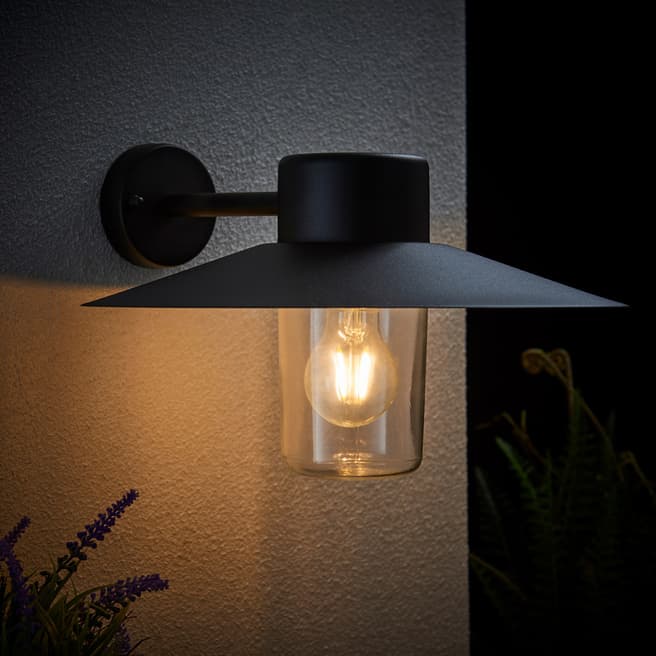 Endon Lighting Daiton Wall Light, Textured Black