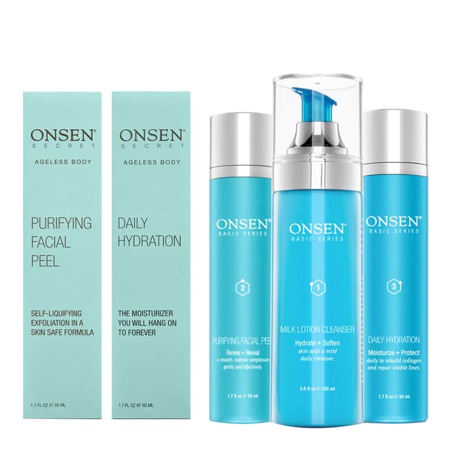 ONSEN Detox Renew Nourish Kit For Dry Skin