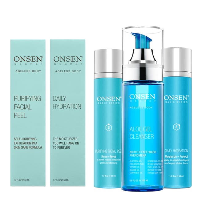 ONSEN Detox Renew Nourish Kit For Oily Skin