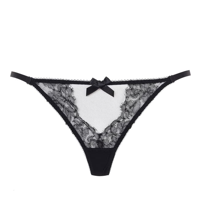 Agent Provocateur Black Willa Thong