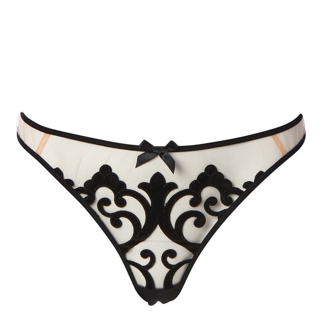Agent Provocateur Nude/Black Haylie Thong