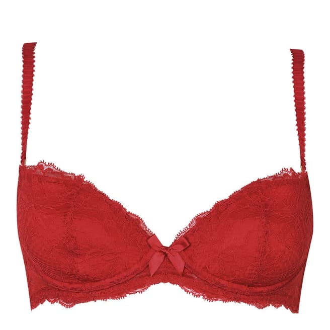 Agent Provocateur Red Rosele Underwire Bra
