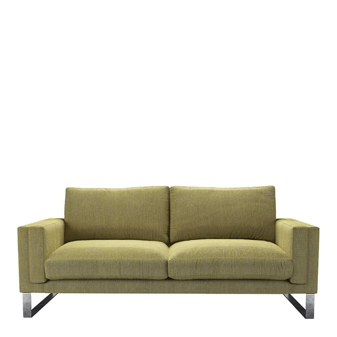 sofa.com Costello 3 Seat Sofa in Chartreuse Chenille