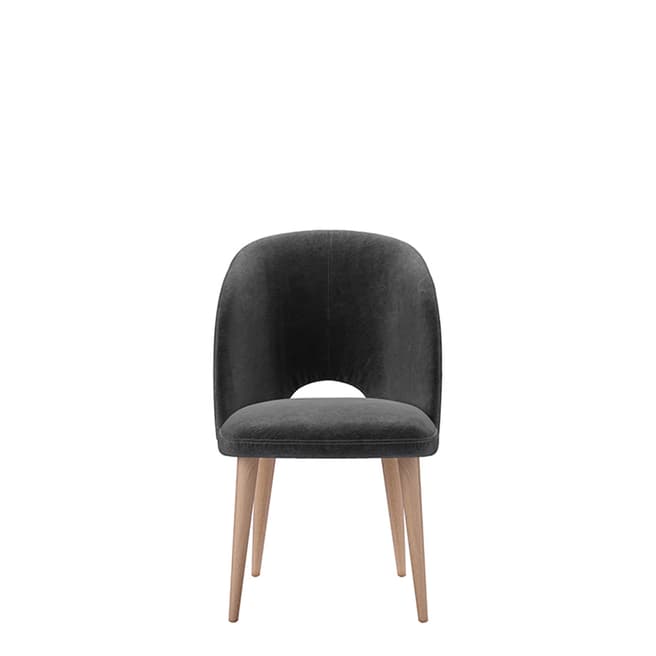 sofa.com Darcy Dining Chair in Armour Smart Velvet