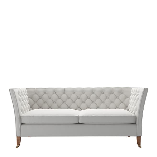 sofa.com Descartes 2.5 Seat Sofa in Alabaster Brushed Linen Cotton