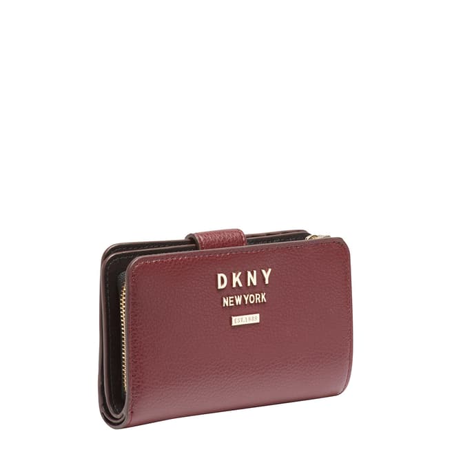 DKNY Burgundy Small Whitney Carryall Purse
