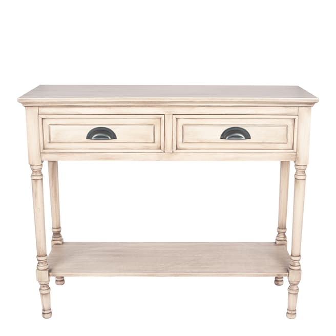 Pacific Life Sahara Morning Pine Wood Console Table