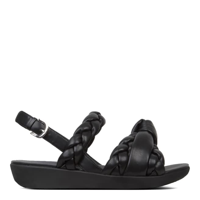 FitFlop Black Braid Sandals
