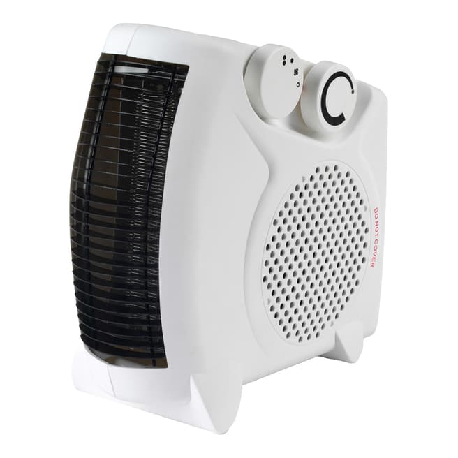 Beldray Flat Fan Portable Heater, 1000-2000W