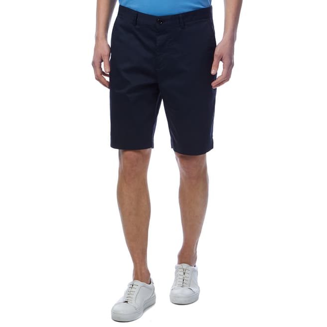 BOSS Navy Clyde Cotton Stretch Shorts