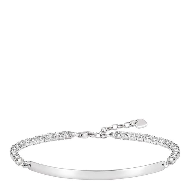Thomas Sabo Silver Sparkling Love Bridge Bracelet 19.5cm