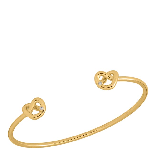 Kate Spade Gold Loves Me Knot Double Loves Me Knot Cuff