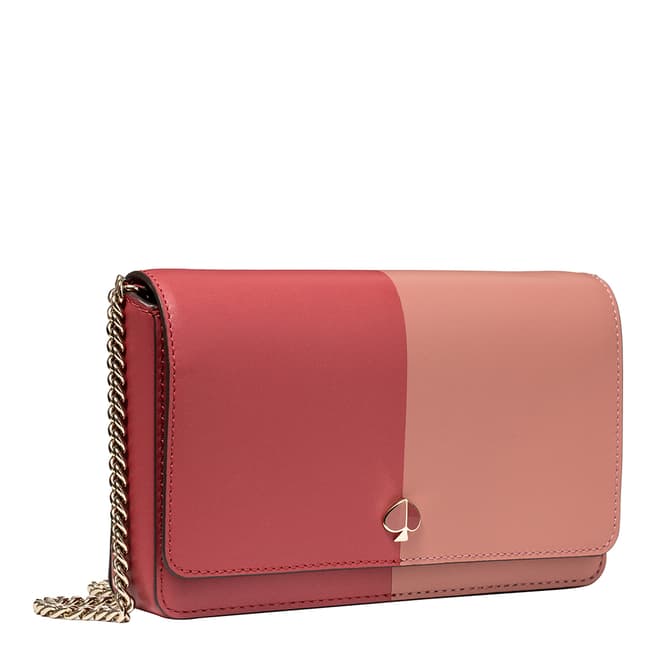 Kate Spade Red Pink Nicola Chain Wallet
