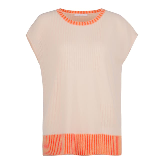 Duffy NY Pink Relaxed Cashmere Tank Top