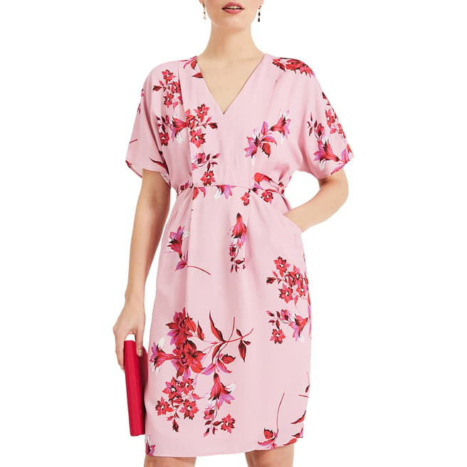 Phase Eight Pink Floral Brooke Dress