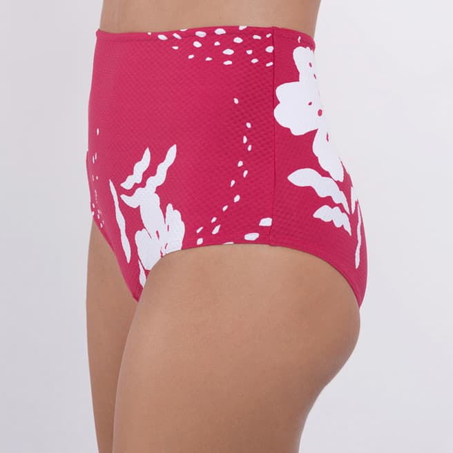 Maison Lejaby Hibiscus Tropical High Waisted Knickers