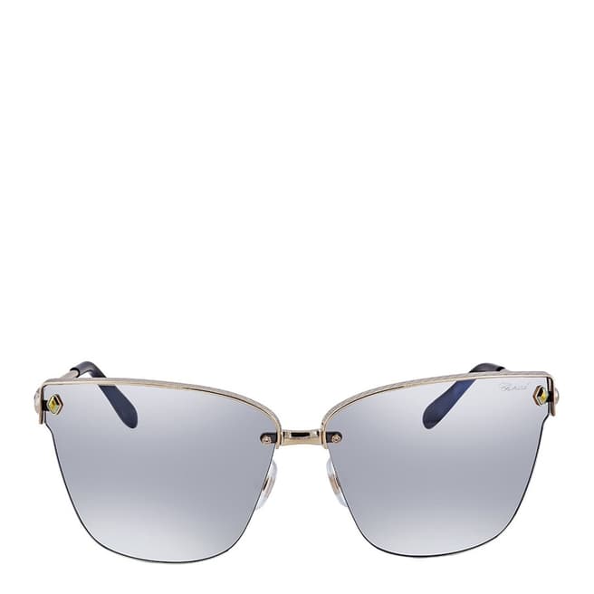 Chopard Women's Silver Chopard Sunglasses 65mm