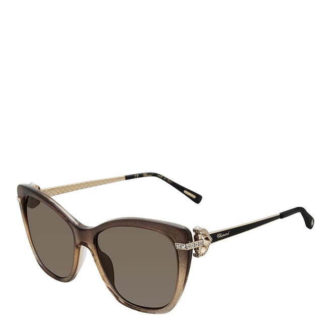 Chopard Women's Brown Chopard Sunglasses 55mm