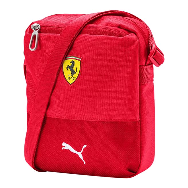 Scuderia Ferrari Red Italy Team Crossbody Bag