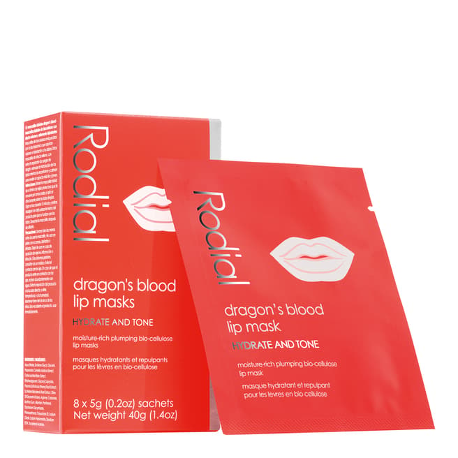 Rodial Dragons Blood Lip Masks x8