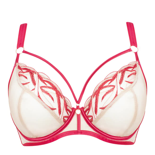 Curvy Kate Red Curvy Kate Submission Plunge Bra