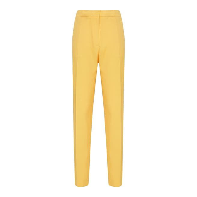 Reiss Yellow Haya Slim Trousers