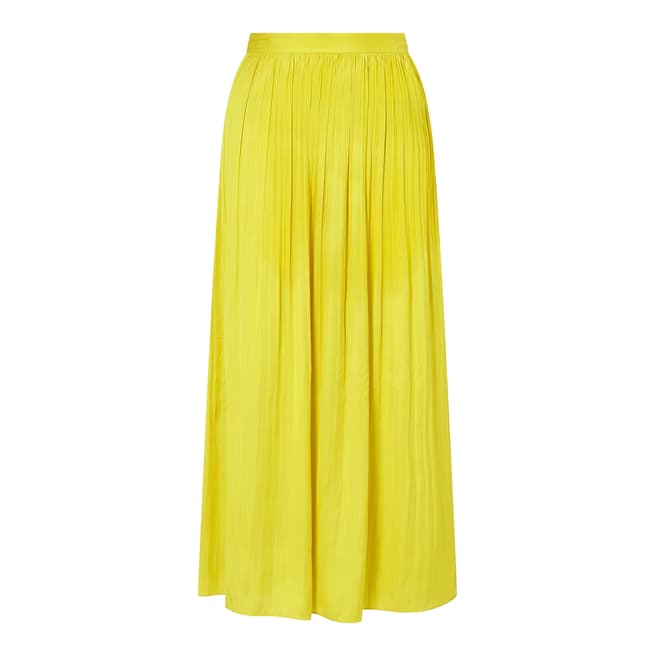 Jigsaw Yellow Crocus Drape Skirt