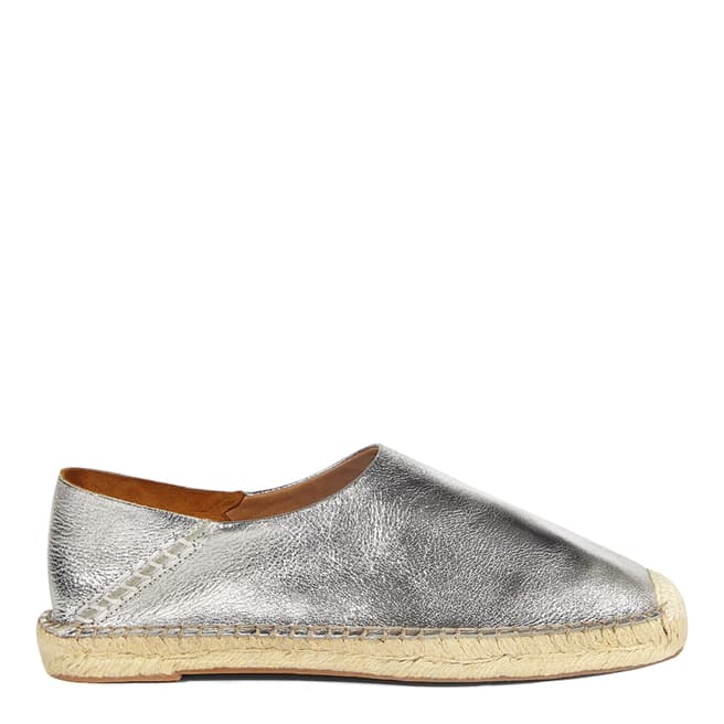 Jigsaw Silver Bee Leather Espadrille Mules