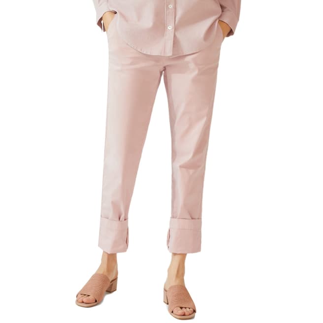 Jigsaw Pink Slim Chino Trousers
