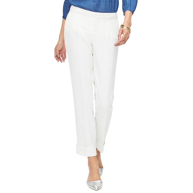 NYDJ White Everyday Trousers