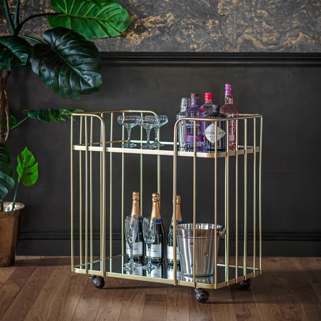 Gallery Living Cayucos Drinks Trolley Champagne
